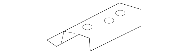 53620AG10A Деталь SIDE SUPPORT, RIGHT