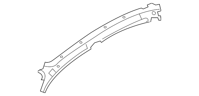 51529AG07A9P Деталь SIDE RAIL, LEFT