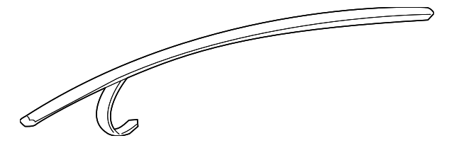 8L8Z-7851728-AA Деталь ROOF MOLDING, RIGHT