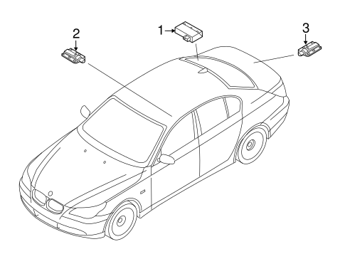 X5 KEYLESS ENTRY COMPONENTS