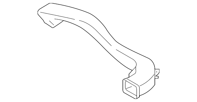 66100AG02A Деталь SIDE DUCT, RIGHT