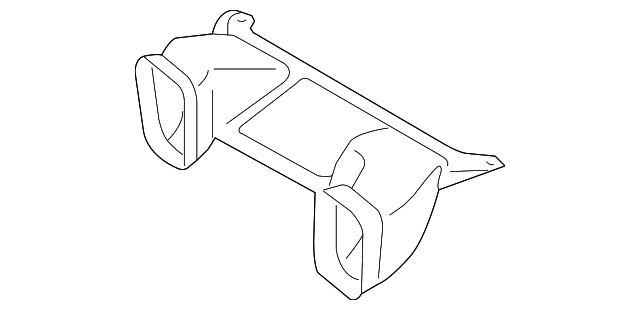 66100AG05A Деталь CENTER DUCT