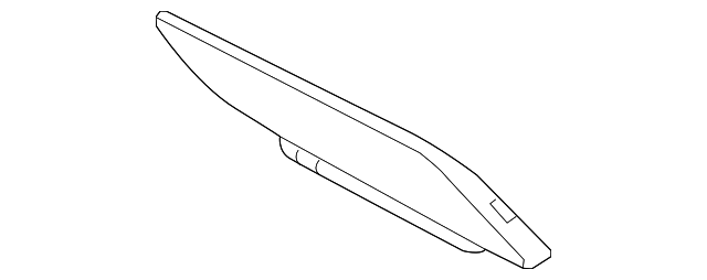 7L6-857-967-A-6C3 Деталь STORAGE COVER, LEFT
