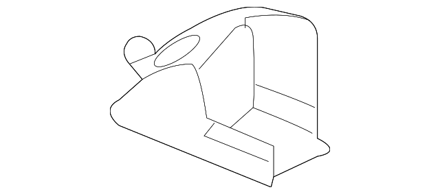 7L0-863-583-9B9 Деталь FRONT RETAINER, LEFT