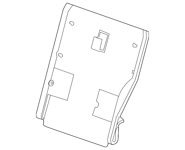 23128953 Деталь SEAT BACK PANEL
