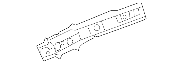 3C9-810-500 Деталь RAIL REINF, RIGHT
