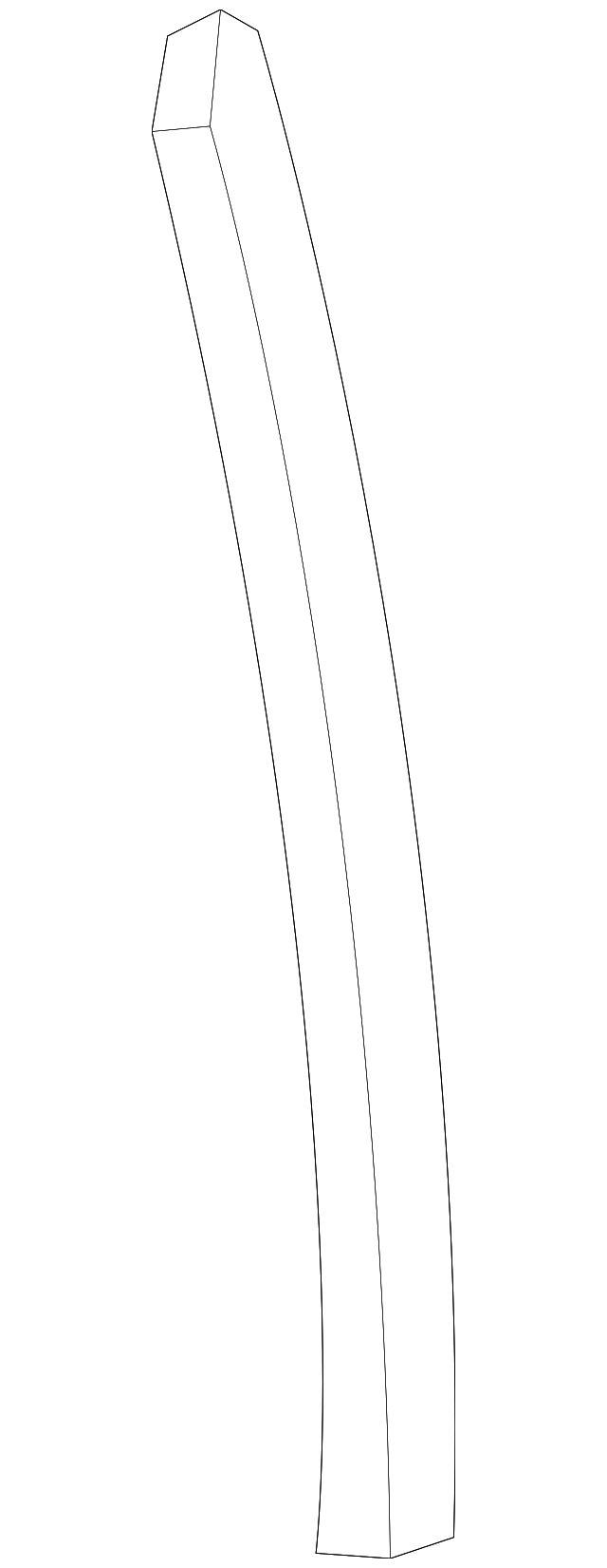 5076140AD Деталь WEATHERSTRIP, RIGHT