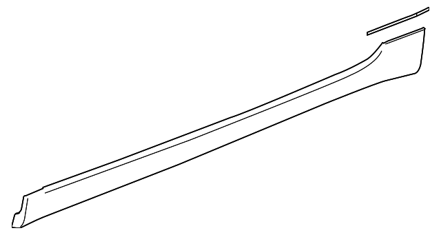 13470694 Деталь ROCKER MOLDING, RIGHT