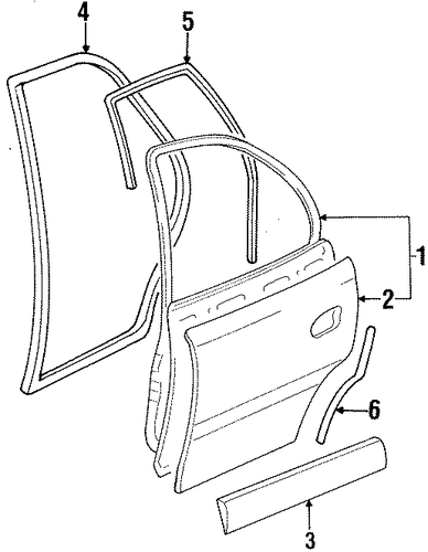 Catera DOOR & COMPONENTS