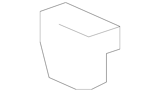 F8CZ-19C566-AA CONDENSER INSULATOR, LEFT