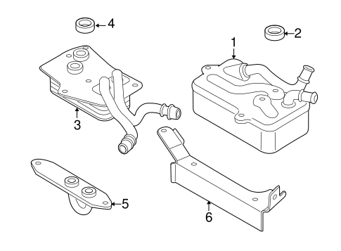 S8 TRANS OIL COOLER