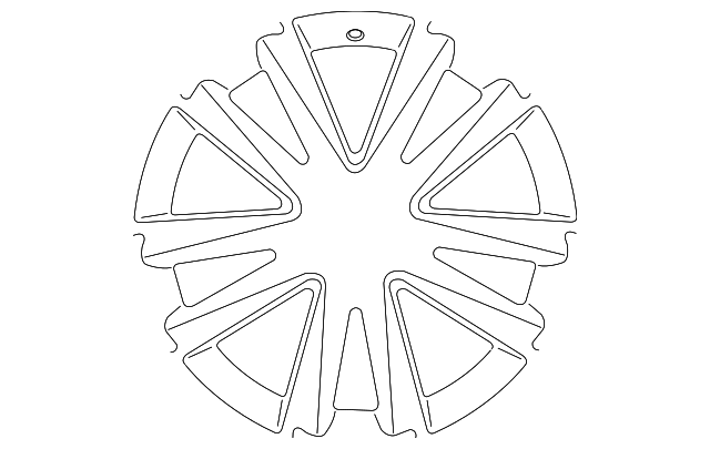 4261A-0E050 WHEEL, ALLOY