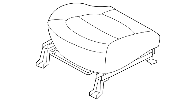 88200-B2040KE3 Деталь CUSHION ASSY, RIGHT