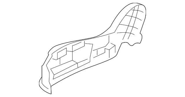 88270-B2000EQ Деталь SIDE SHIELD, RIGHT