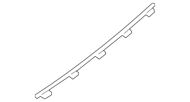 51-37-2-759-557 Деталь BELT MOLDING RETAINER, LEFT