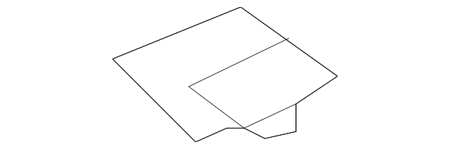 90668601399E80 Деталь REAR TRIM PANEL OUTER COVER
