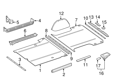 Sprinter 2500 INTERIOR TRIM - REAR BODY