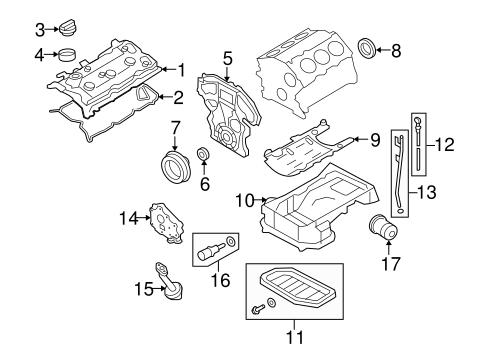 350Z ENGINE PARTS 3
