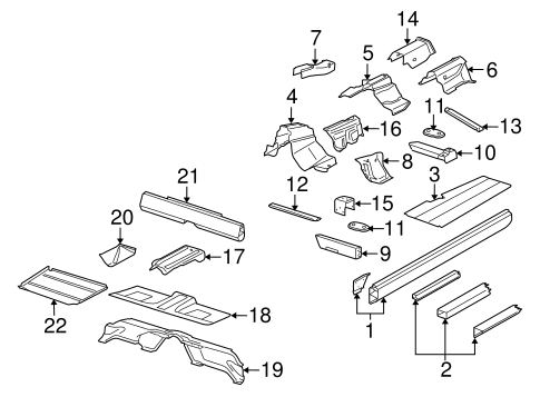 A8 Quattro FLOOR & RAILS