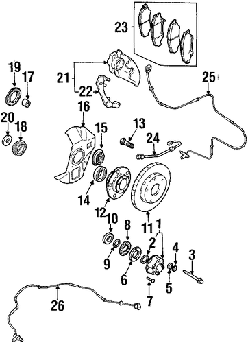 Sportage BRAKE COMPONENTS 2