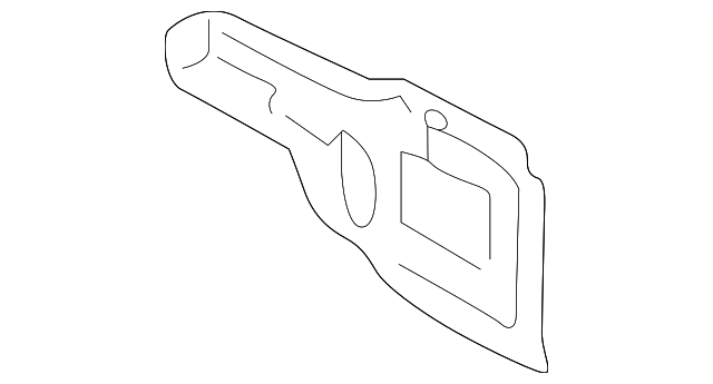 85227-2W100 Деталь BUMPER BRACKET, LEFT