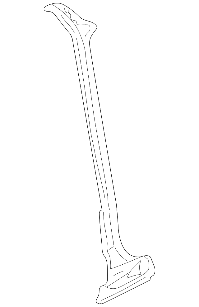 77650-0W001 Деталь REAR PILLAR, RIGHT