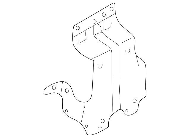 25233-2W600 Деталь POWER AMPLIFIER BRACKET