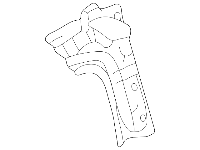701-809-445-B Деталь REINFORCEMENT, LEFT