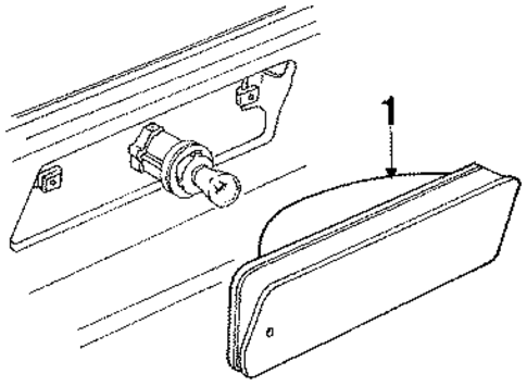 Bronco II PARK LAMPS