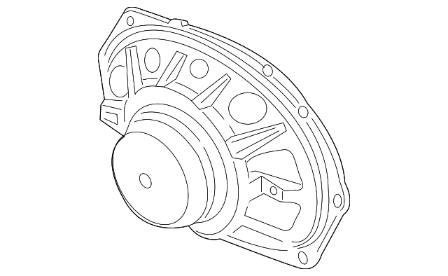 68256278AA Деталь FRONT DR SPEAKER, RIGHT
