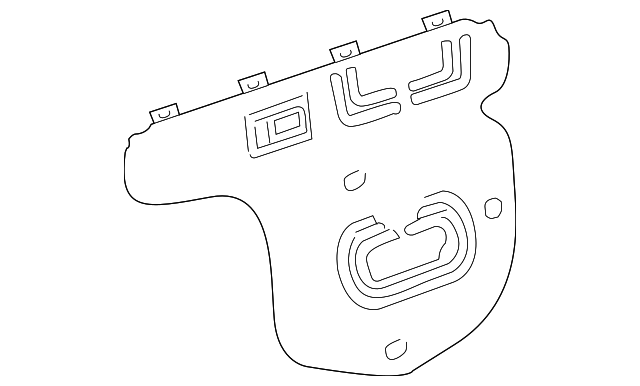 67832-AC010 Деталь ACCESS COVER, LEFT