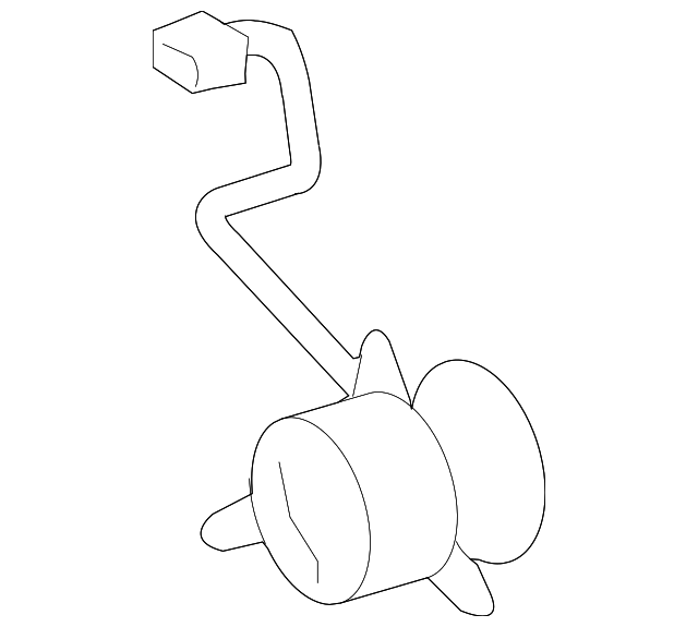 16363-31080 FAN MOTOR, LEFT