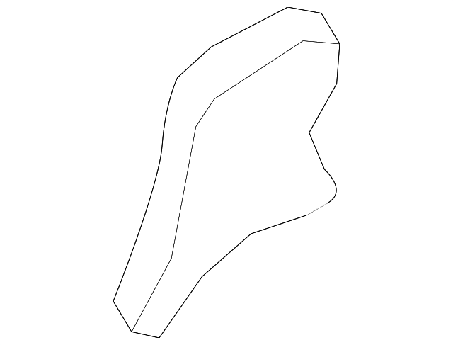 8P3-807-329 BRACKET, LEFT