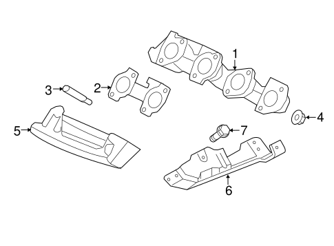 F-150 EXHAUST COMPONENTS