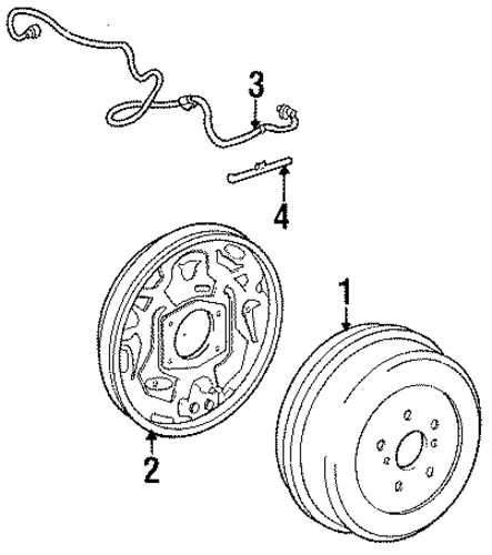 Previa REAR BRAKES