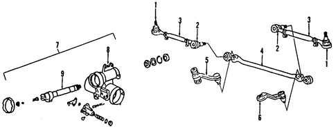B150 STEERING GEAR & LINKAGE 3