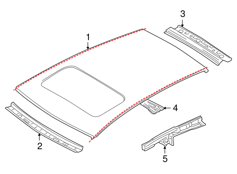 Golf ROOF & COMPONENTS