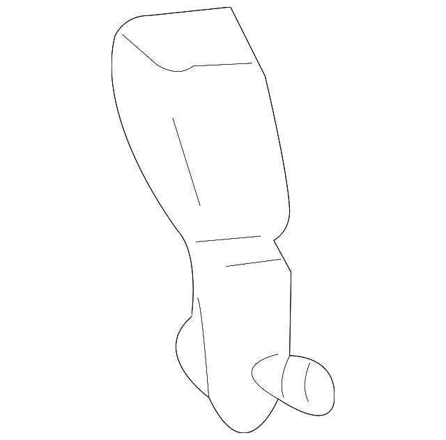73380-08010-B0 Деталь BUCKLE