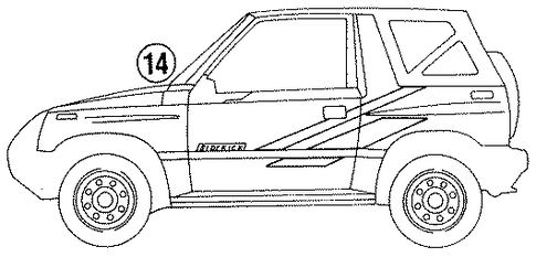 Sidekick STRIPE TAPE