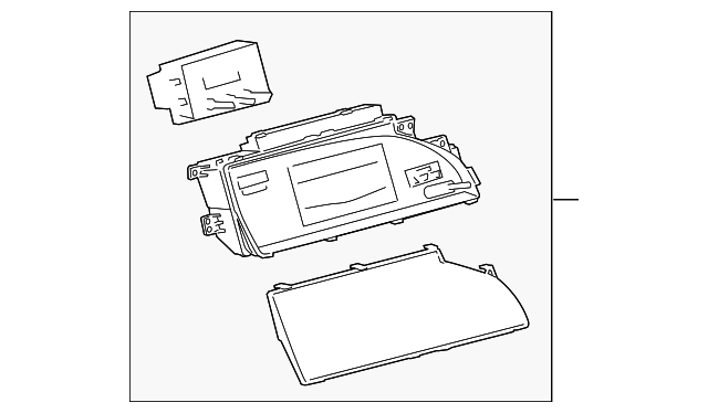 83290-07130 DISPLAY UNIT