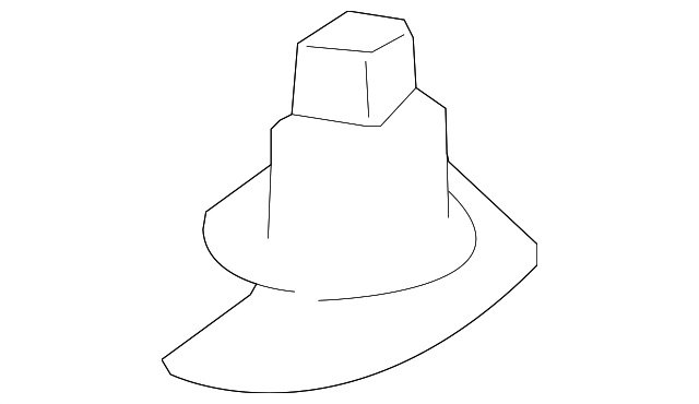 MB023930 WEATHERSTRIP NUT