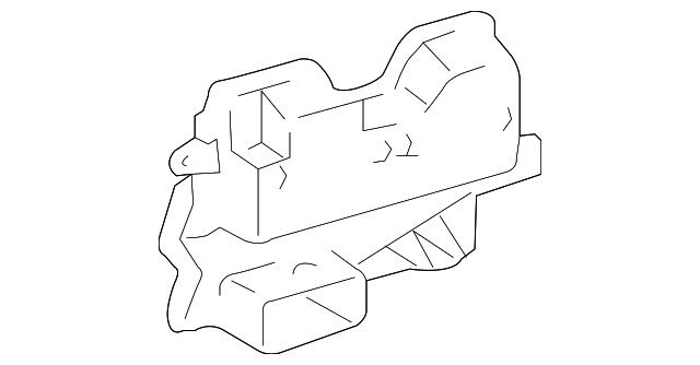 87211-47070 LOWER DUCT