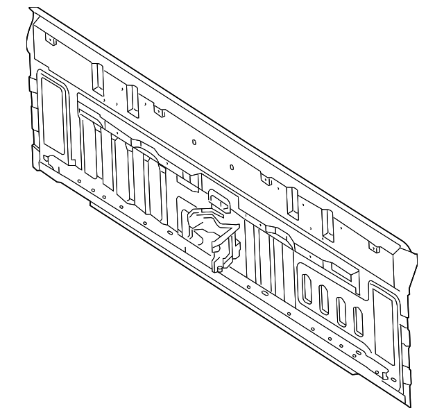 6770082Z00 Деталь BACK PANEL