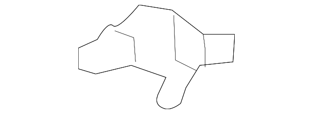 89831-1U550 Деталь CENTER BUCKLE BRACKET