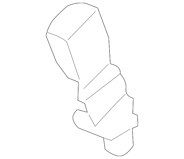89830-1U510VA Деталь OUTER BUCKLE, LEFT