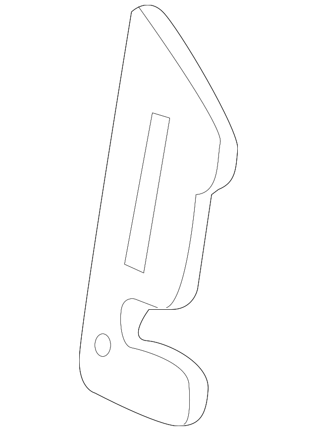 1Y0-837-990-C Деталь SOUND ABSORBER, RIGHT