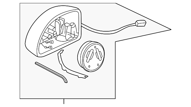 1C1-857-507-AB-GRU Деталь HOUSING ASSY, LEFT