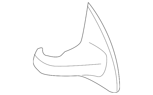 1C1-853-272-A Деталь HINGE COVER, RIGHT