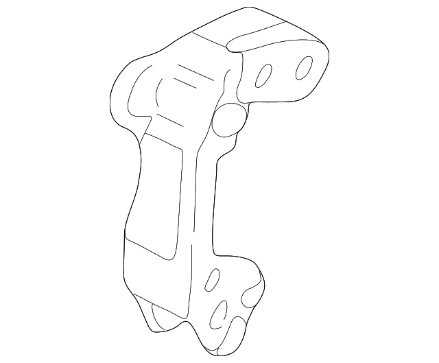 KJ0132603A Деталь POWER STEERING PUMP MOUNT BRACKET