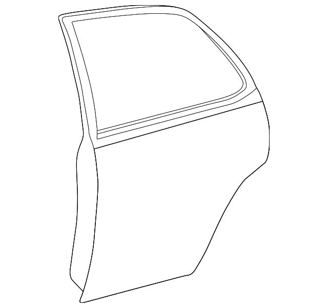 67004-33150 Деталь DOOR SHELL, LEFT